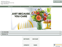 Tablet Screenshot of 38thstreetflowers.com